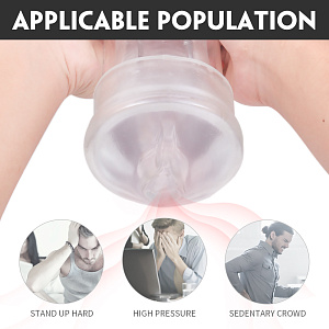 S-Hande Air-2 - 2в1 - автоматическая вакуумная помпа + мастурбатор с имитацией минета