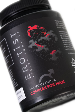 Erotist COMPLEX FOR MAN капсулы мужские для потенции, 120 шт.