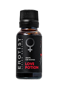 Возбуждающие капли для женщин Erotist LOVE POTION, 20 мл Возбуждающие капли для женщин Erotist LOVE POTION, 20 мл