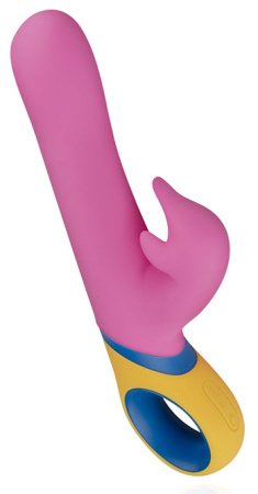 PMV20 Copy Dolphin - вибратор-кролик с ротацией и объемным отростком