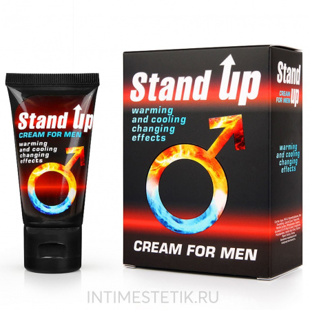Укрепляющий эрекцию крем "STAND UP" Sex Expert