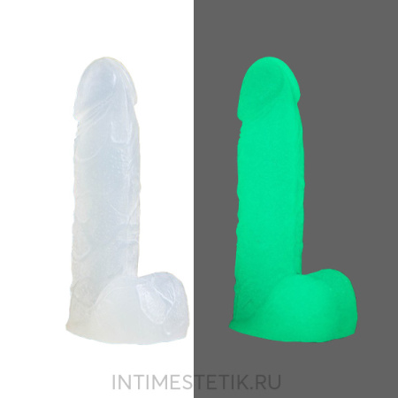 Мыло 18+ в виде пениса (светится в темноте)