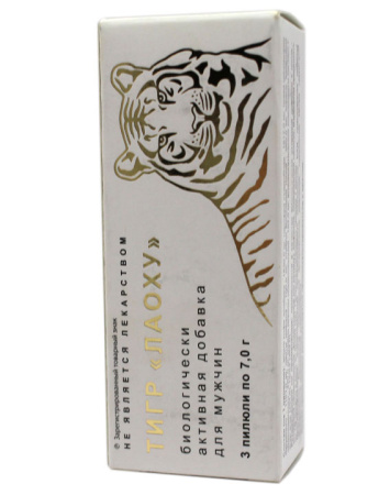 БАД ТИГР «ЛАОХУ» для мужчин (капсулы), 3 шт.