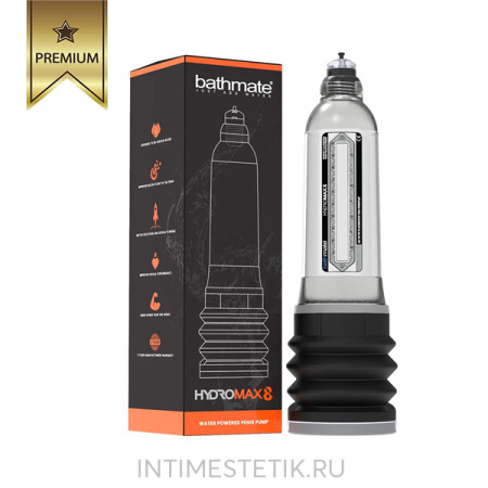 Гидропомпа HYDROMAX8 для улучшения эрекции и увеличения члена