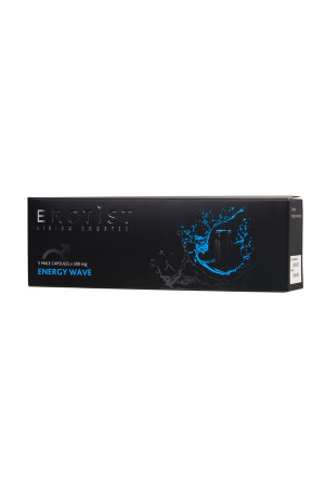 Erotist ENERGY WAVE - капсулы в среде-активаторе для усиления эрекции, 5 шт.
