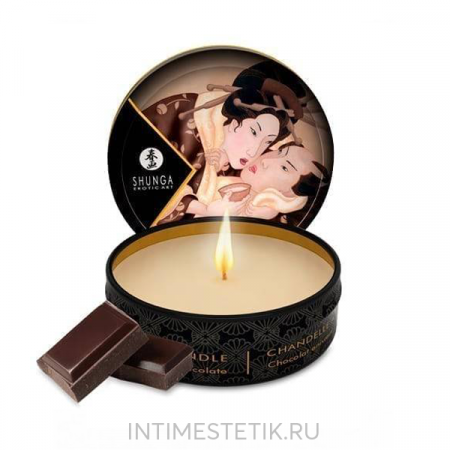 Массажное арома масло 2 в 1 Excitation Chocolate, 30 мл