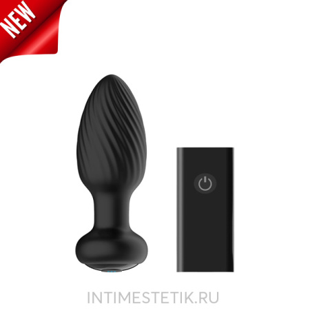 Nexus Tornado - анальная пробка с функцией вращения и вибрацией