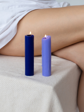 BONDAGE TO FLAME - набор из 2-х БДСМ-свечей (для WAX PLAY)