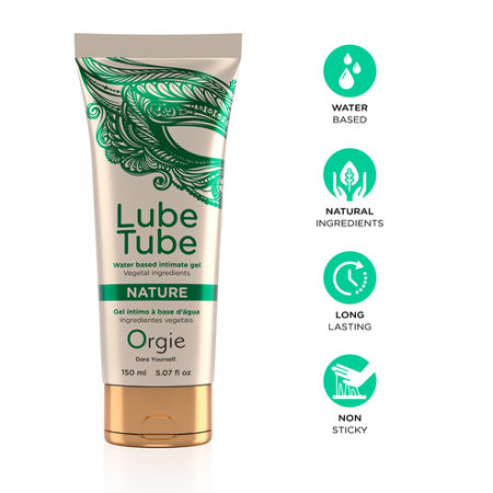 Orgie Lube Tube Nature - смазка на водной основе с натуральным составом, 150 мл