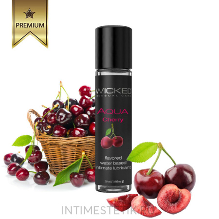 Оральная смазка Wicked Cherry (Вишня)