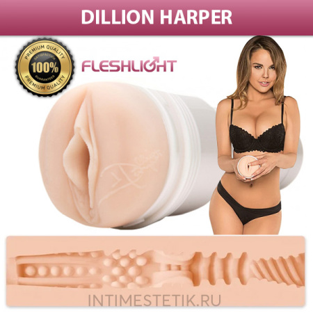 Fleshlight Girls Dillion Harper - реалистичный мастурбатор