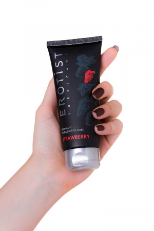 Ароматизированный лубрикант Erotist Strawberry, 100 мл