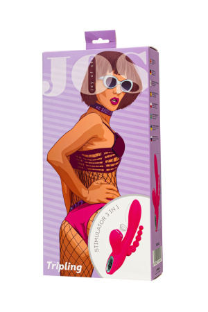 JOS TRIPLING - тройной вибратор с вакуумной стимуляцией
